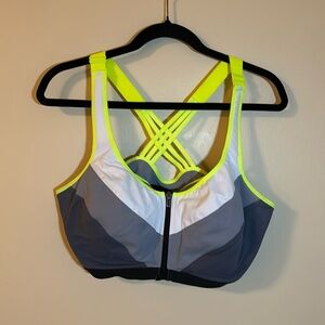 VS Sport Racer back sports bra, front closure-new